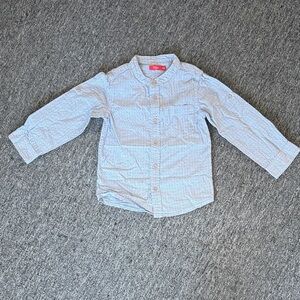 Kids Blue Button-Up Shirt